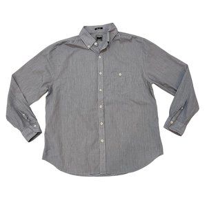 Todd Snyder men's gray long sleeve button down shirt cotton classic fit sz L